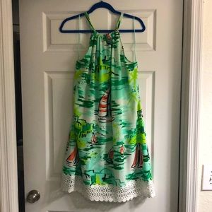 Crown & Ivy Cabana Halter top dress